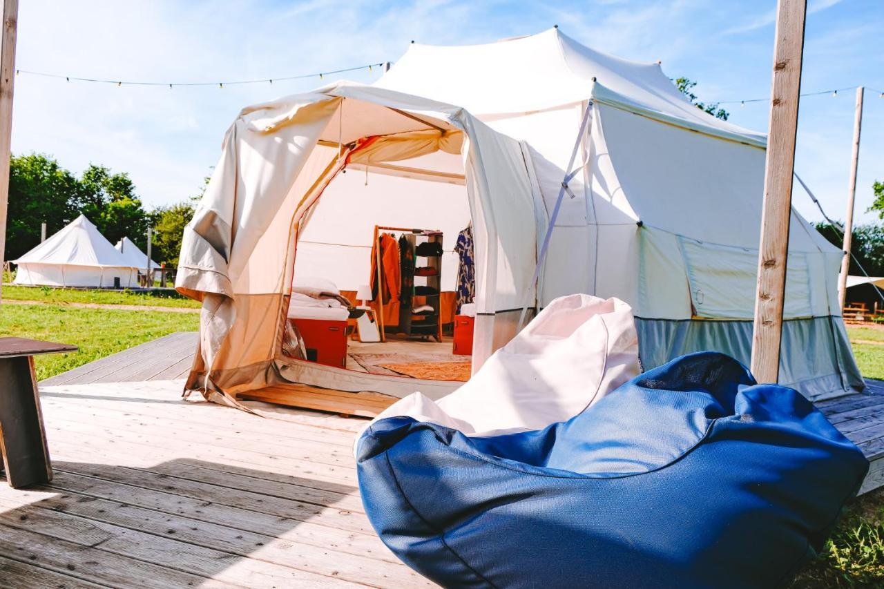 Domo Camp - Nature Glamping Hof Viehbrook Hotel Rendswuhren Екстериор снимка